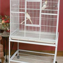 64’’ Rolling Large Bird Cage