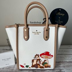 Kate Spade Ella Disney X KSNY Chip N Dale Mini Tote