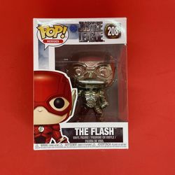 The Flash #208 FUNKO POP DC Comics Justice League Exclusive Chrome