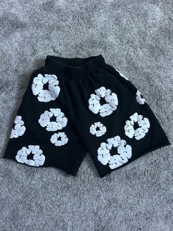 denim tears black and white M