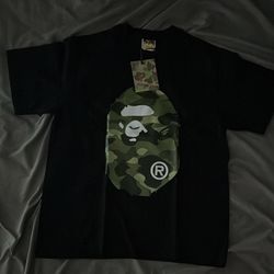 BAPE black camo tee