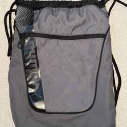 New Puma Drawstring Backpack (Black)