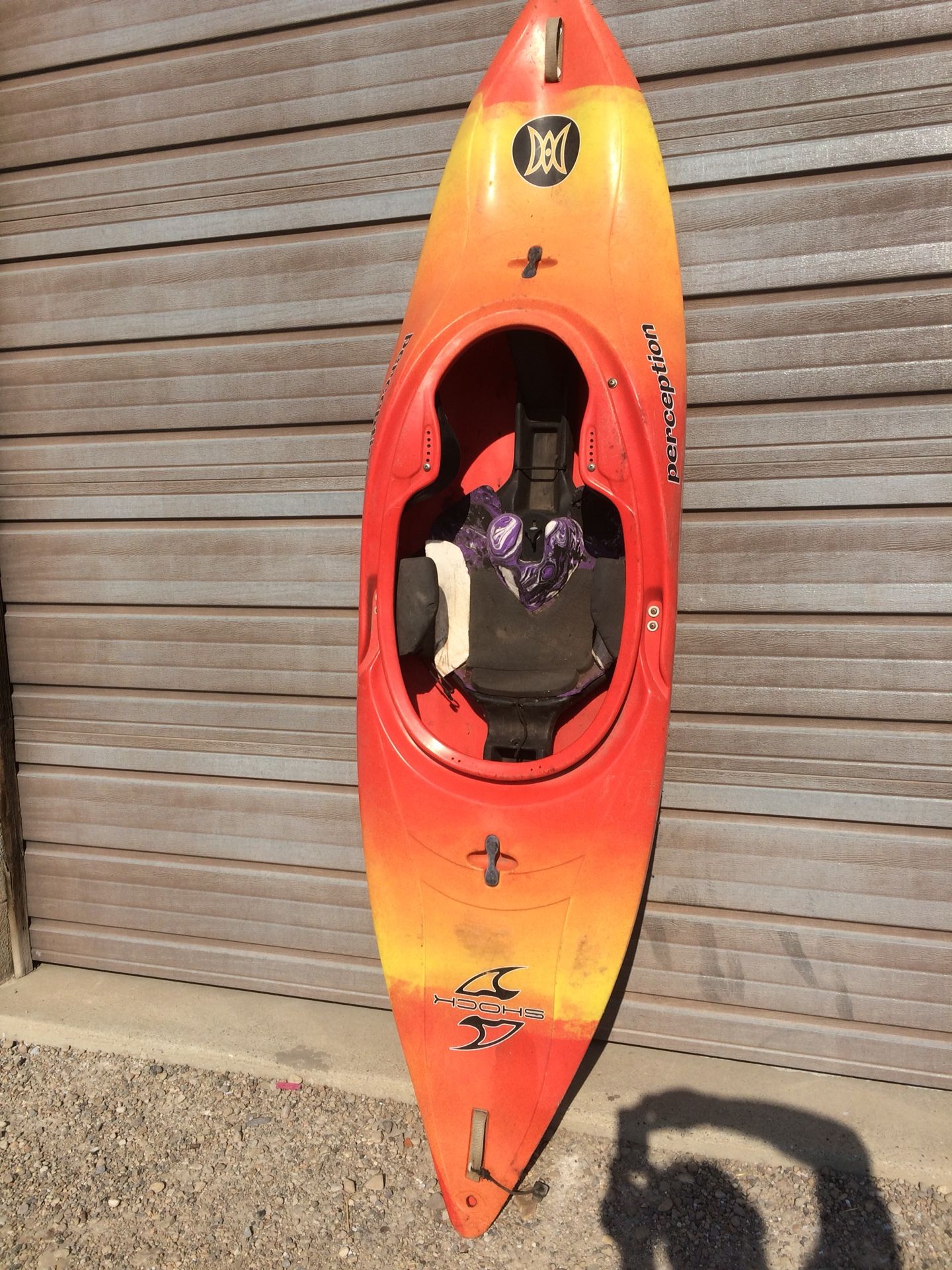 Perception Shock Whitewater Kayak