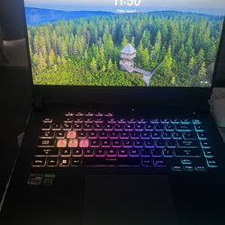 ASUS ROG Strix G15 G513RC-ES73 - AMD Ryzen 7 - 6800H / up to 4.7 GHz - Win 11 Home - GF RTX 3050  - 8 GB RAM - 512 GB SSD NVMe - 15.6" 1920 x 1080 (Fu