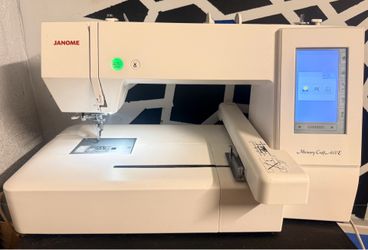 Janome 400e embroidery