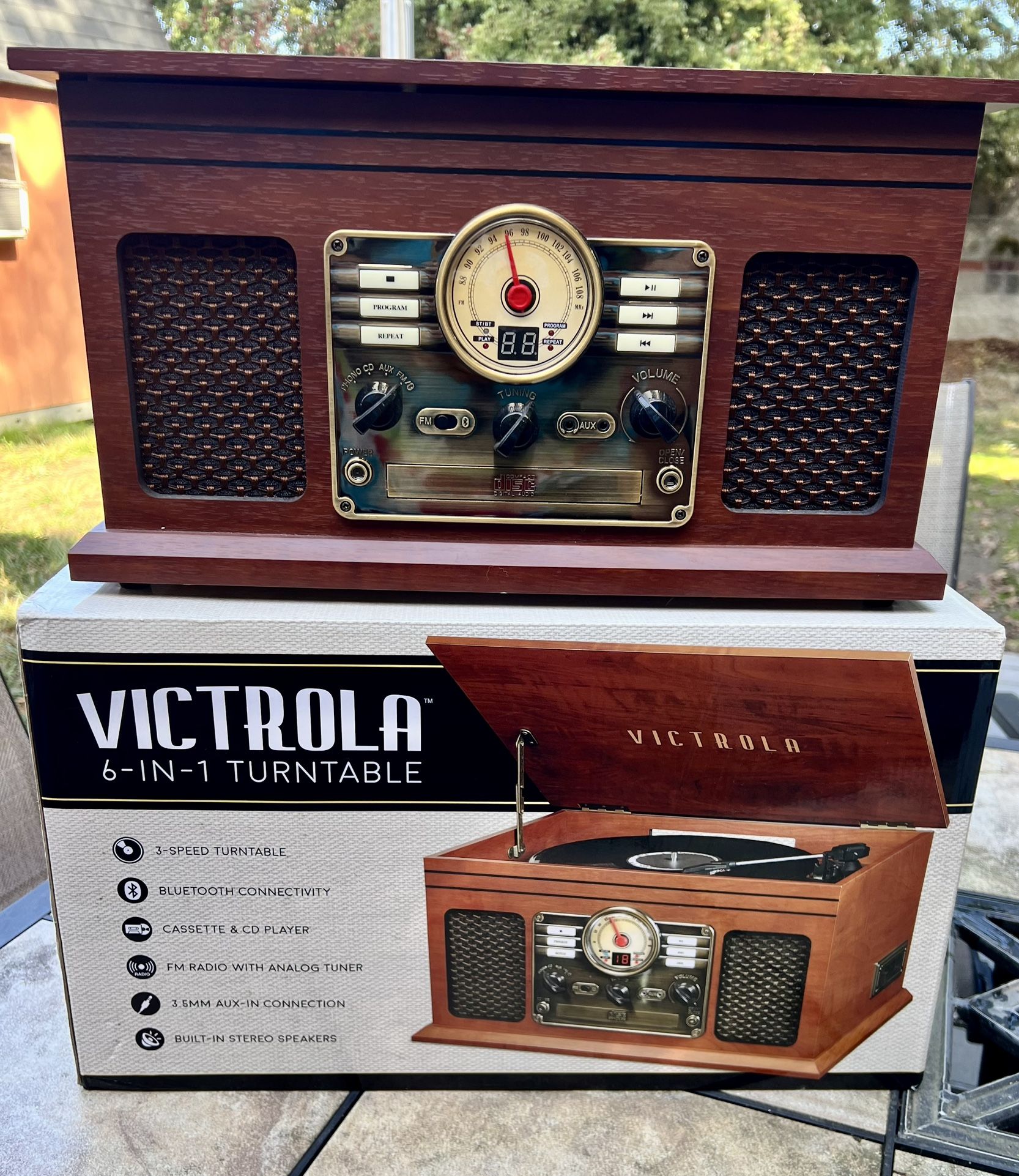 Victrola 6 In 1 Turntable