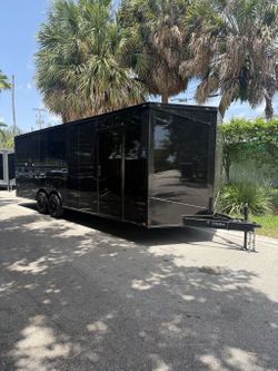 Hook & Line 8.5 x 24 Enclosed Trailer 10k