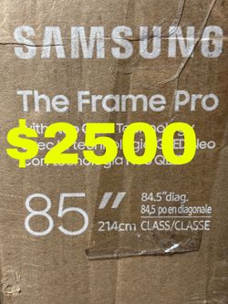 Samsung 85 The Frame Pro TV 2025 model,  Check my profile for more models