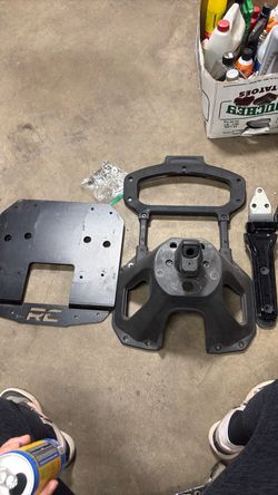 Jeep JL tire relocation parts