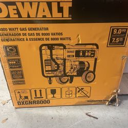 Dewalt DXGNR8000 9 Hour 7.5 Gallon Gas Generator 