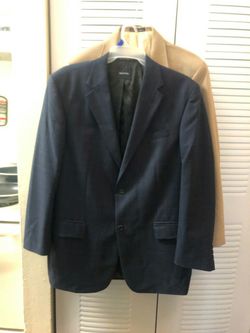 46long nautica mens suit jacket
