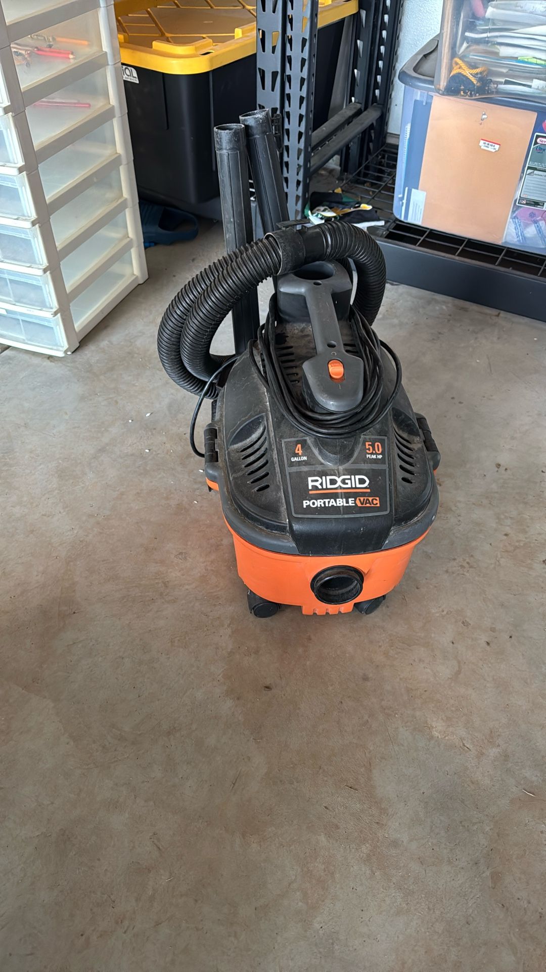 Shop vac - Rigid