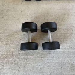 Cap Round Urethane Dumbbells 60 LB Pair $135