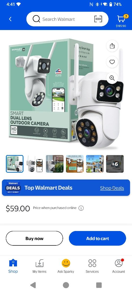 Merkury Security Camera