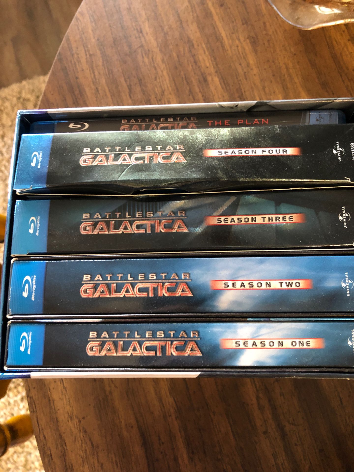 Battle starGalactica. seasons one season two season three and season four