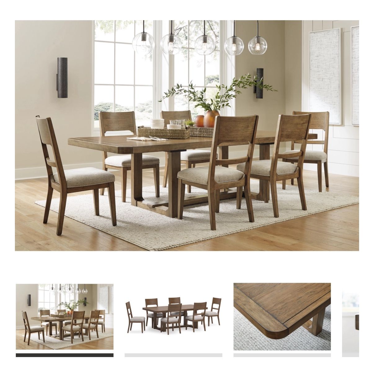 Cabalynn Dining Table and 6 Chairs