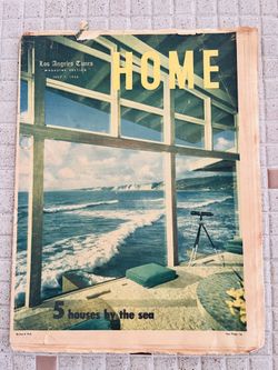Vintage Los Angeles Times HOME Sunday Magazine July 1, 1956