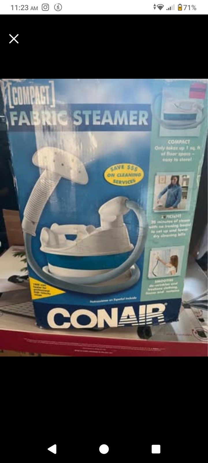 Conair Fabric Steamer