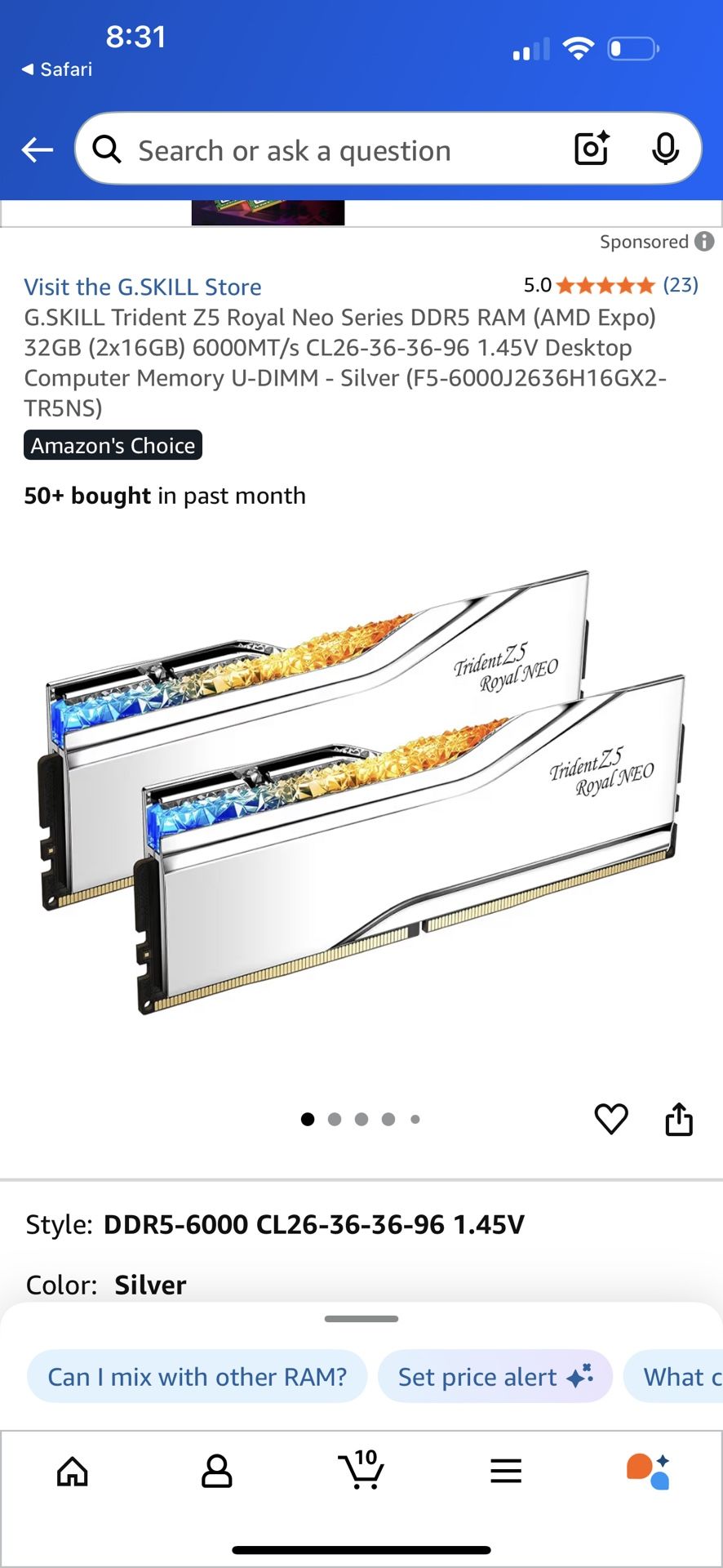 G.Skill Trident Z5 Royal DDR5