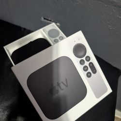 Brand New in the box Black Apple TV 32gb 4k Streaming Device