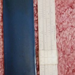 Vintage Sterling No.587 Slide Rule..Made in USA