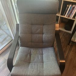 Arm chair with Ottoman