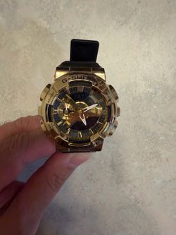 Casio G-Shock Gold Tone Ana-Digi Watch