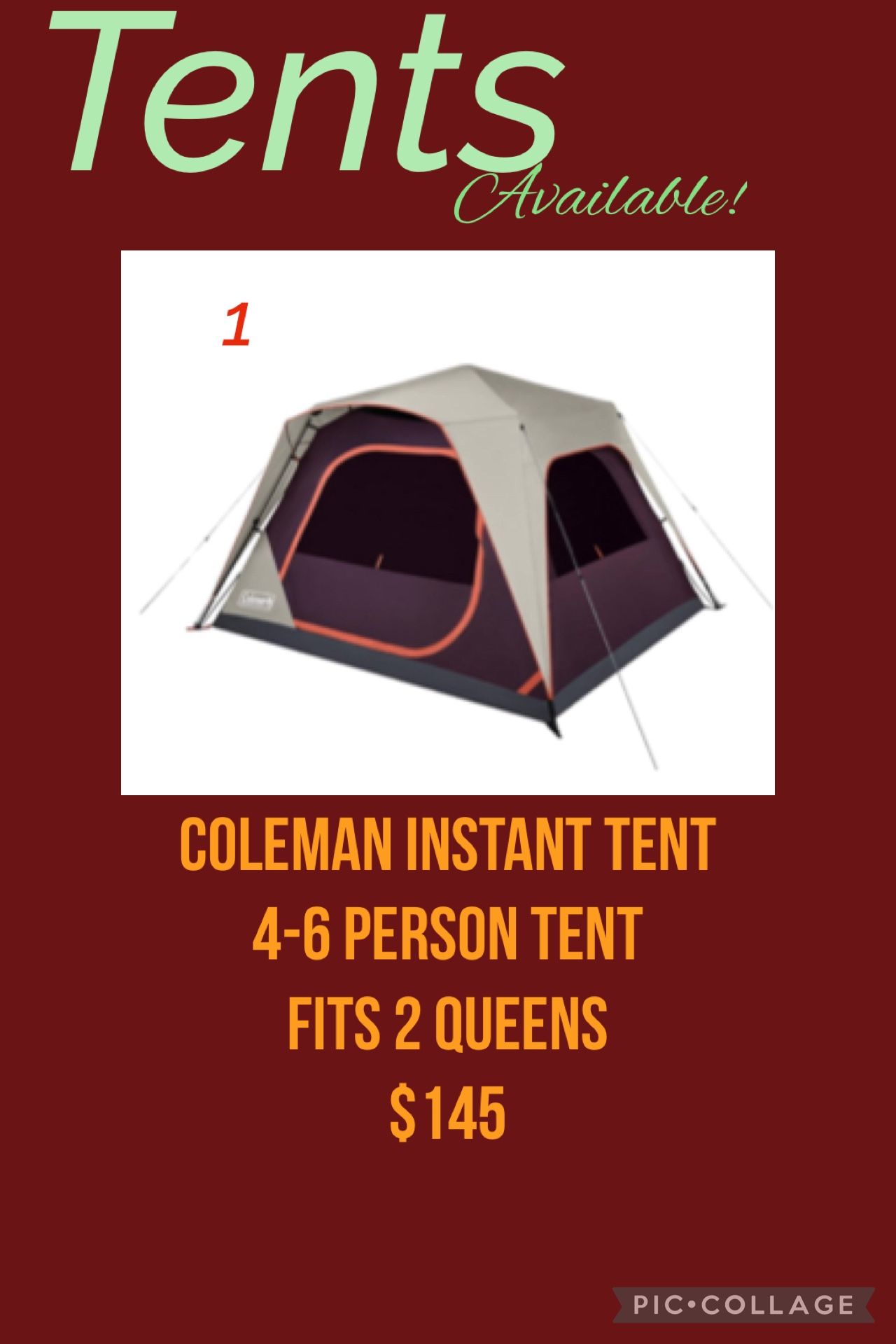 Coleman Instant Tent