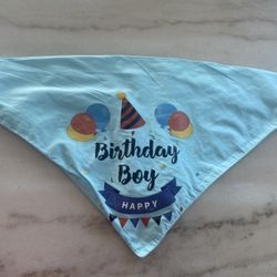 Dog Birthday Bandana