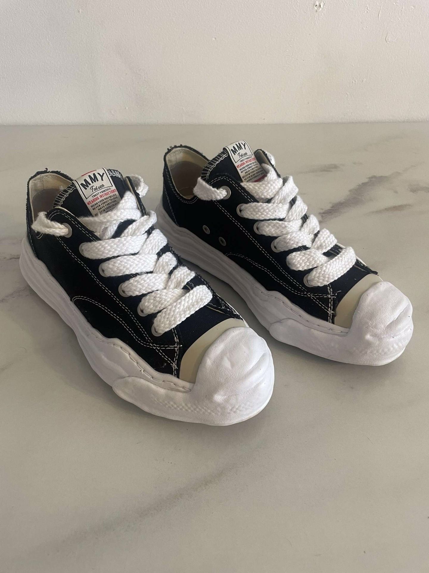 Maison Mihara Yasuhiro Hank OG Sole Canvas Low
