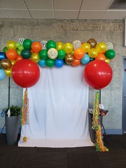 Balloons decorations for birthday party