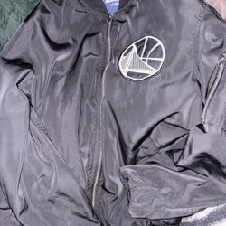 Girls Jacket Size m Warriors 