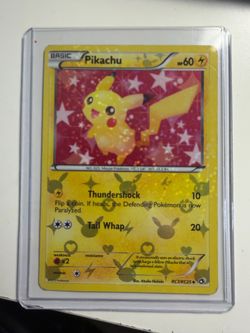 Pokemon Pikachu RC7/RC25 Radiant Collection Holo Card 2013