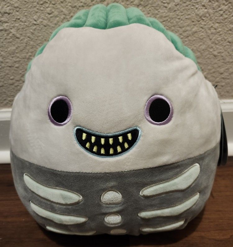NWT 12" Barrel Squishmallow from Nightmare Before Christmas, Mint Condition, Circa 2021
