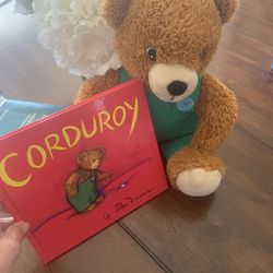 Corduroy Bear And Book 