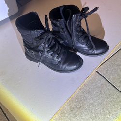 Child's Boots, Zippered, Warm Lining, Size 13Med