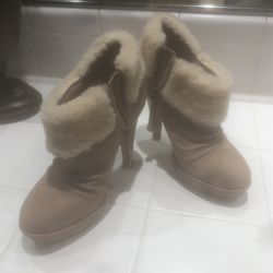 Ugg High Heeled Boots Size 6