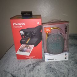 Polaroid camare & JbL Bluetooth 