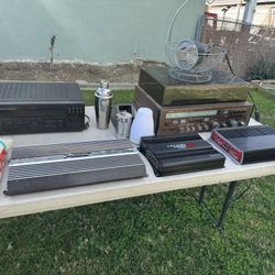 Car Amps / Record Player / Receiver 