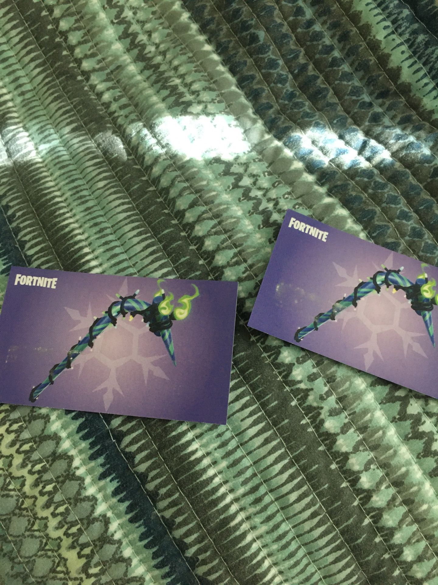 Fortnite Minty Pickaxe code
