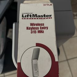 Lift master Wireless Keypad