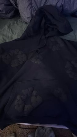 Dark navy denim tears