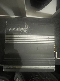 Alpine flex 4 MRP-F306 amplifier & AL-CH400 High Power Amplifier