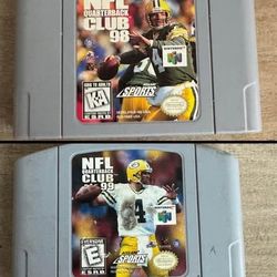 Nintendo N64 Games NFL Quarterback Just $5 Each 