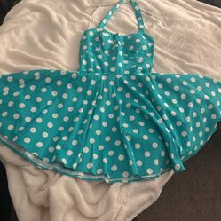Pin Up Halter Dress