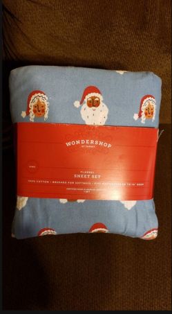 Wondershop King Size Flannel Sheet Set 100% Cotton