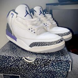 Jordan 3 Dark iris