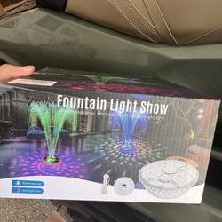 Pool Fountain Lights 