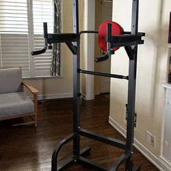 Tower Pull up bar station workout