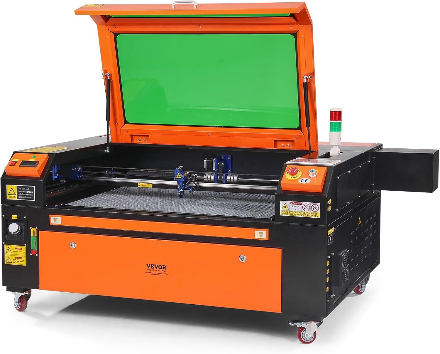 VEVOR 100W CO2 Laser Engraver, 24 x 35 in, 19.7 IPS Laser Cutter Machine